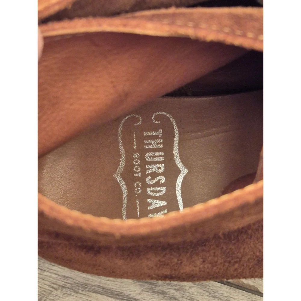 Thursday Boot Company Brown Suede Chukka Desert Boots Mens Ankle Brown Sz 7.5